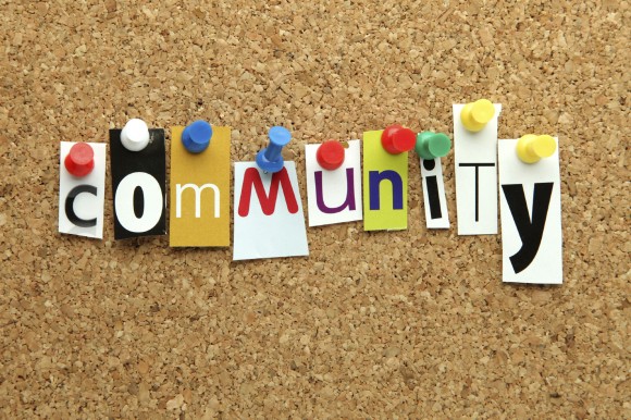 Community pinned on noticeboard Community pinned on noticeboard