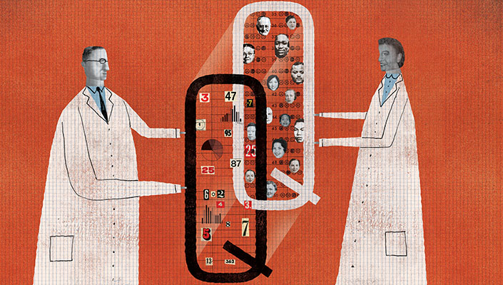 Qualitative data, quantitative data, numbers, truth