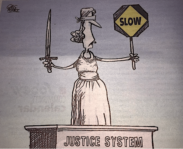 Justice delayed is justice denied: The author’s complaint that it took more than a year before he was allowed to contest his first speed camera ticket fell on deaf ears in an Ottawa courtroom.