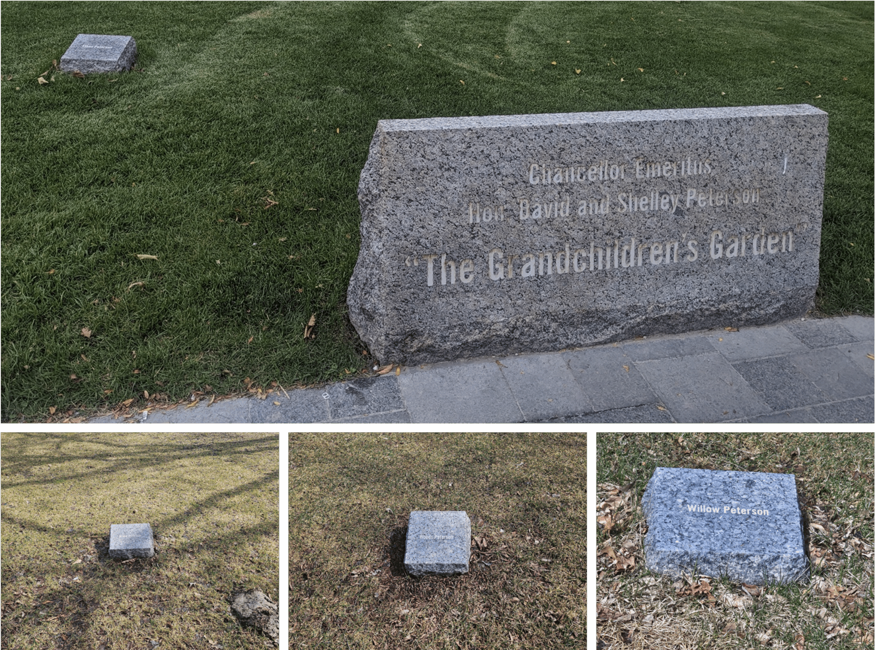 Does fundraising have to get this weird? The “Grandchildren’s Garden” is another graveyard-looking area on the U of T campus, this time with the names of living children inscribed on commemorative stones. Disturbed by this discovery, the author researched the question of what drove the university to do this.