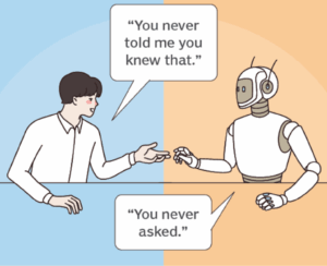 Ask the right questions: Knowing how to get sound answers from a GenAI app is becoming an important everyday skill like “googling”; “AI prompt engineering” is even a professional job description.