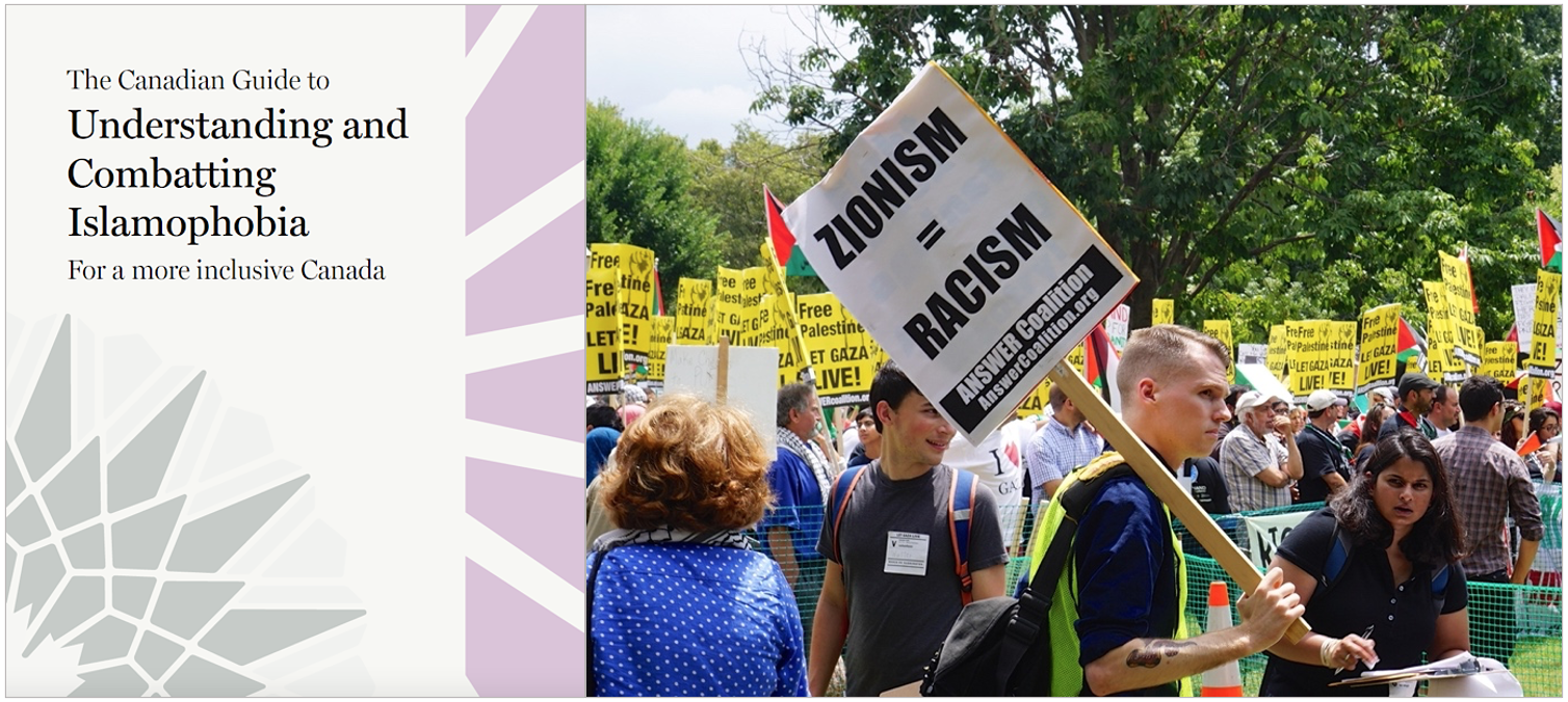 Introduced by the Carney government in 2025, The Canadian Guide to Understanding and Combatting Islamophobia condemns the newly-identified scourge of “Anti-Palestinian Racism” and asserts that Zionism – the belief that Israel has a right to exist as a Jewish state – is itself a racist concept.
