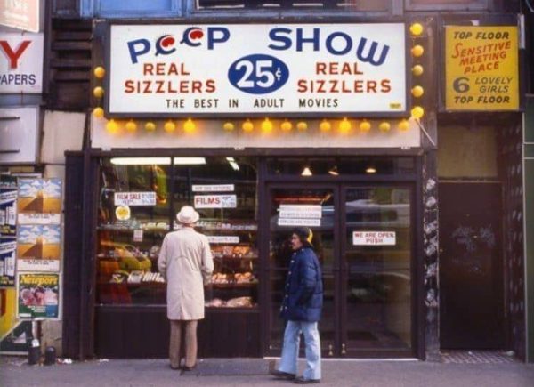 Peep shows are another relic of the pre-internet porn era.