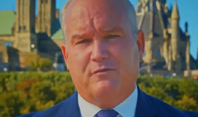 Erin O'Toole unabashedly embrased big labour in his labour day message to voters.