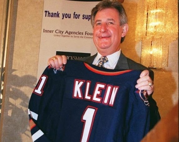 Picture of former Alberta Premier Ralph Klein who paid the province's massive debt back in full.