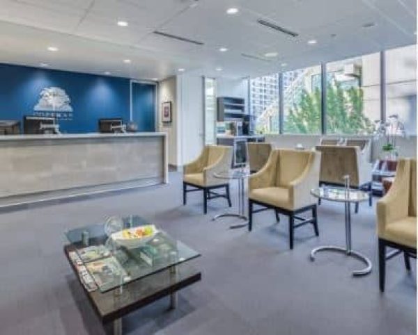 Picture of waiting room in private clinic, an alternative for governments looking to treat the backlog of patients as a result of the lockdown.